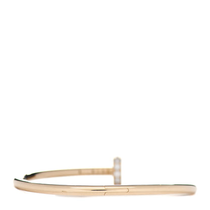Cartier 18K Yellow Gold Diamond Juste Un Clou Bracelet 16 3 of 4