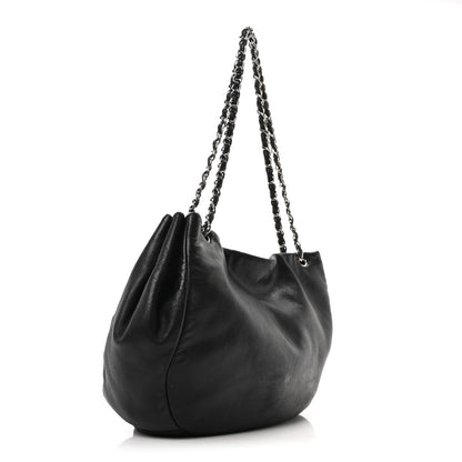 Chanel Lambskin Sensual Hobo Black 3 of 10