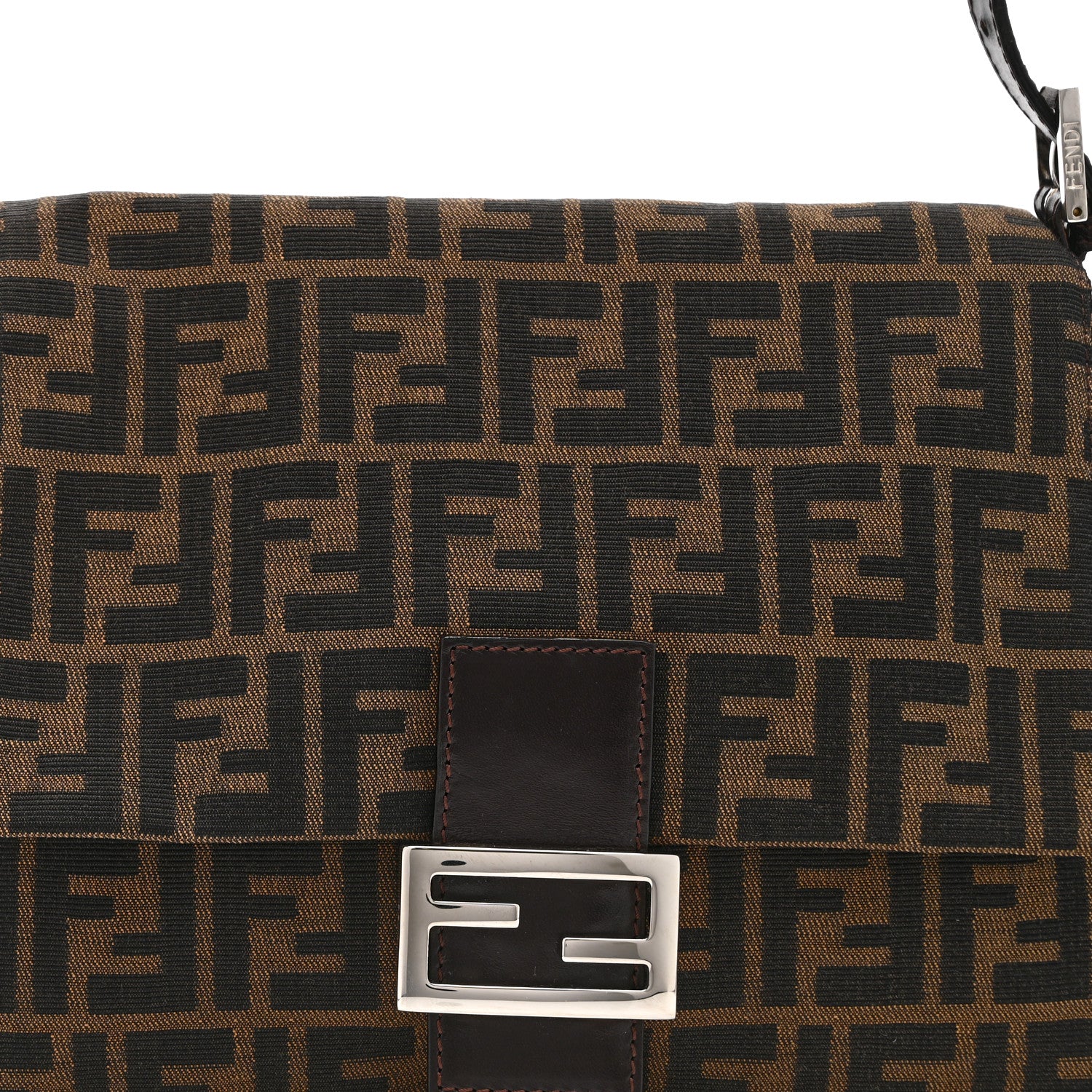 Fendi Zucca Mama Baguette Tobacco 8 of 10