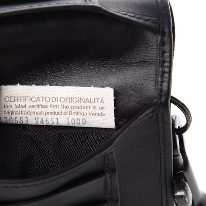 Bottega Veneta Nappa Intrecciato Chain Bi-Fold Wallet Nero Black 7 of 7