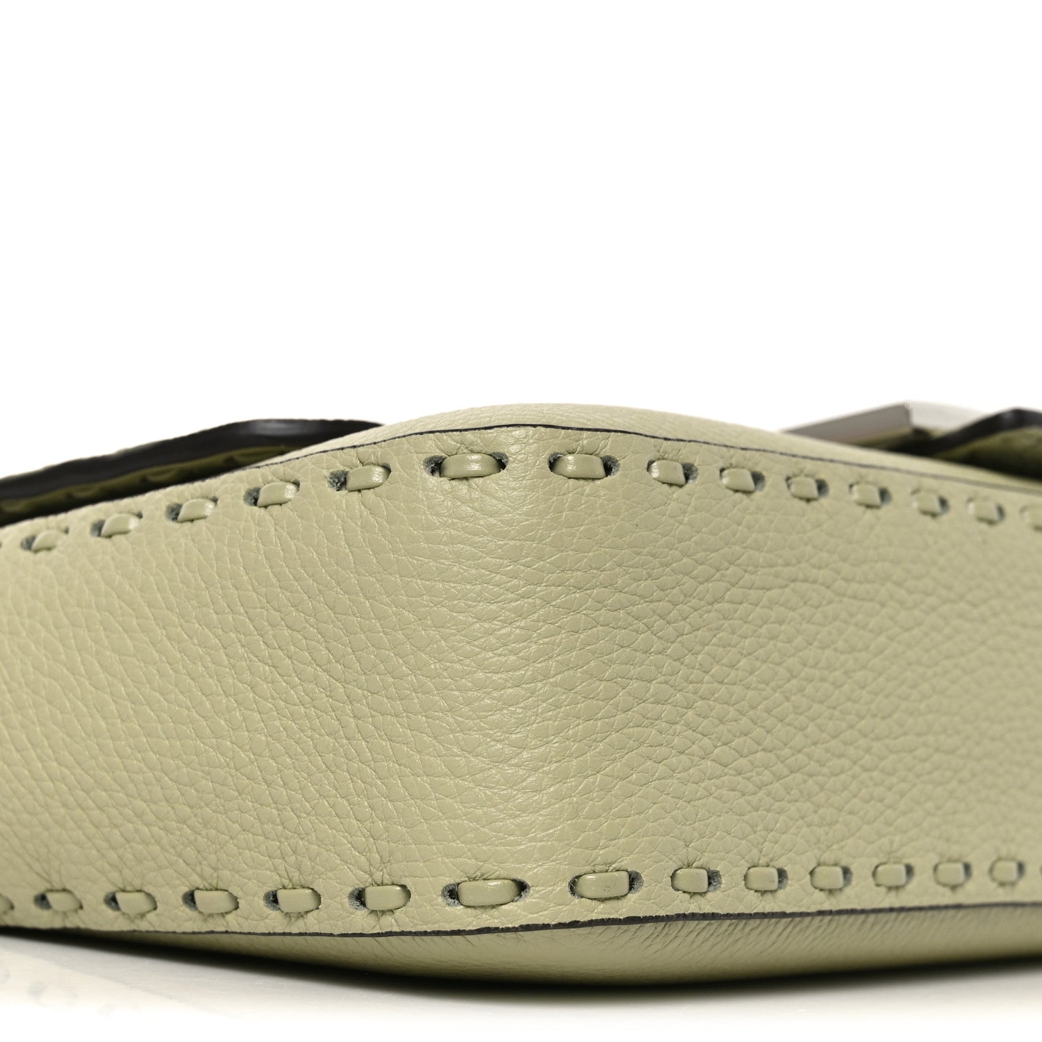 Fendi Cuoio Romano Selleria Baguette Sage 8 of 9
