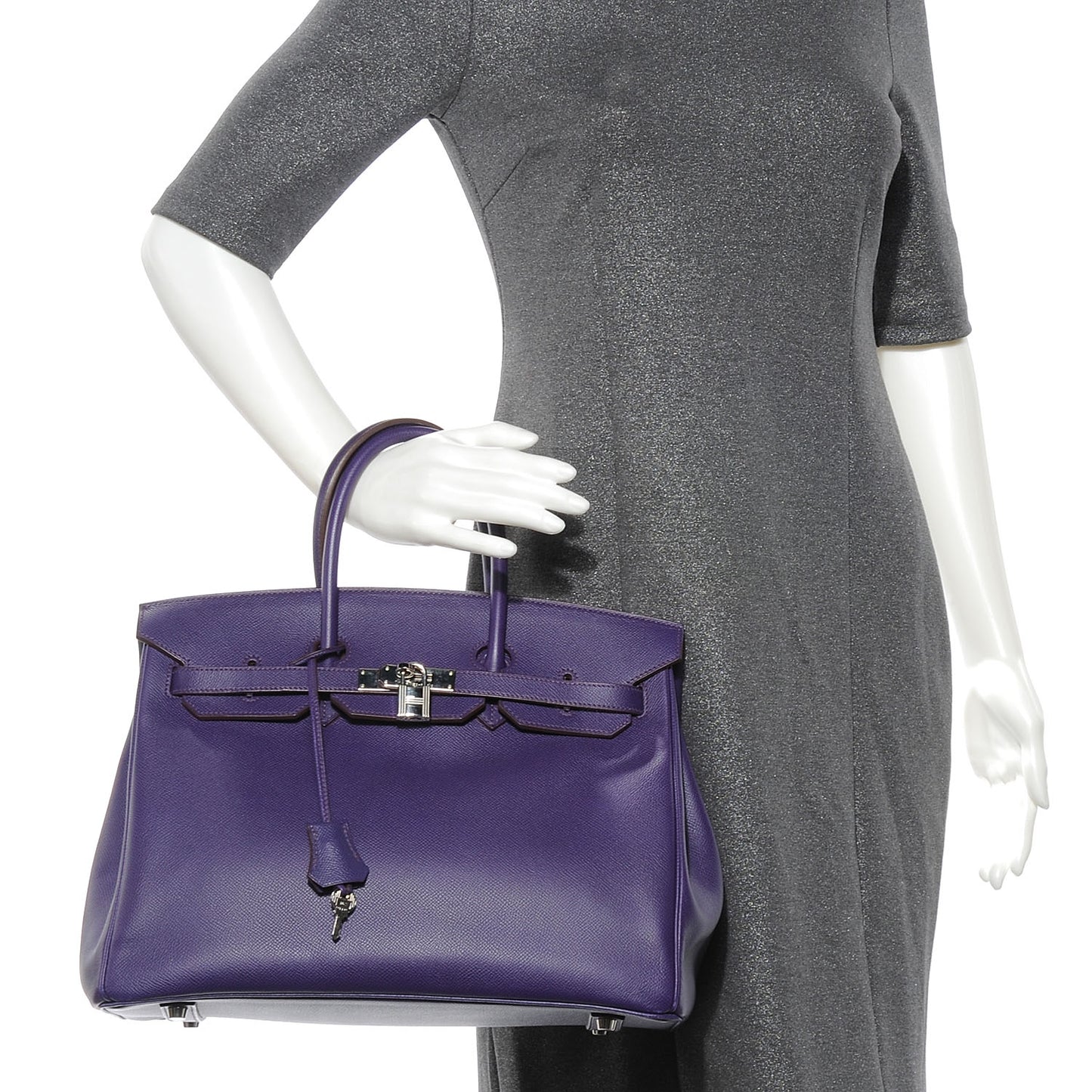 Epsom Birkin 35 Iris