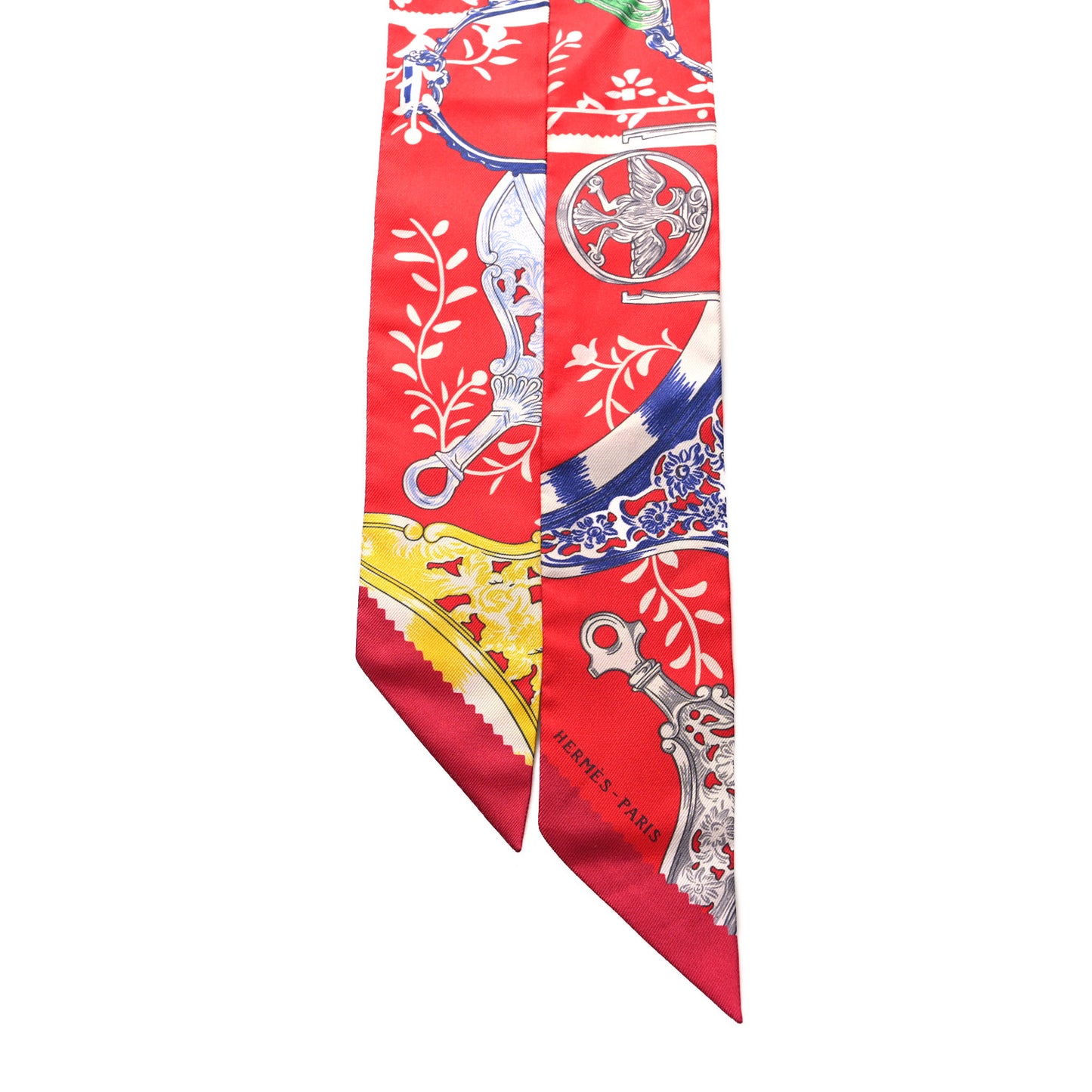Silk Etriers Remix Twilly Rouge Vert Jaune