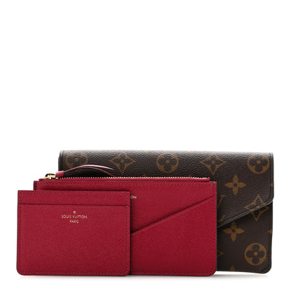 Louis Vuitton Monogram Jeanne Wallet Fuchsia 3 of 11