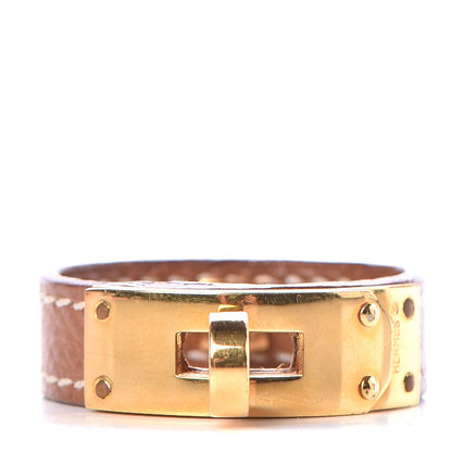 Hermes Epsom Kelly Scarf Ring Gold 1 of 5