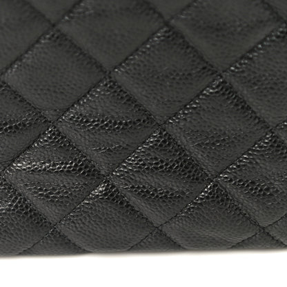 Chanel Caviar Quilted Clutch With Chain Flap Black 16 of 17