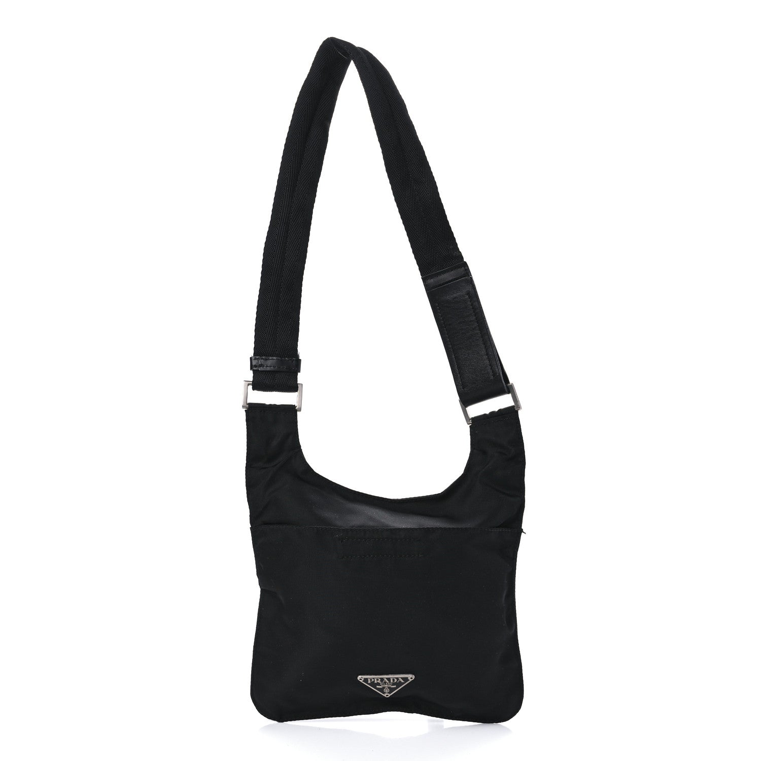 Prada Tessuto Nylon Sport Shoulder Bag Black 1 of 7