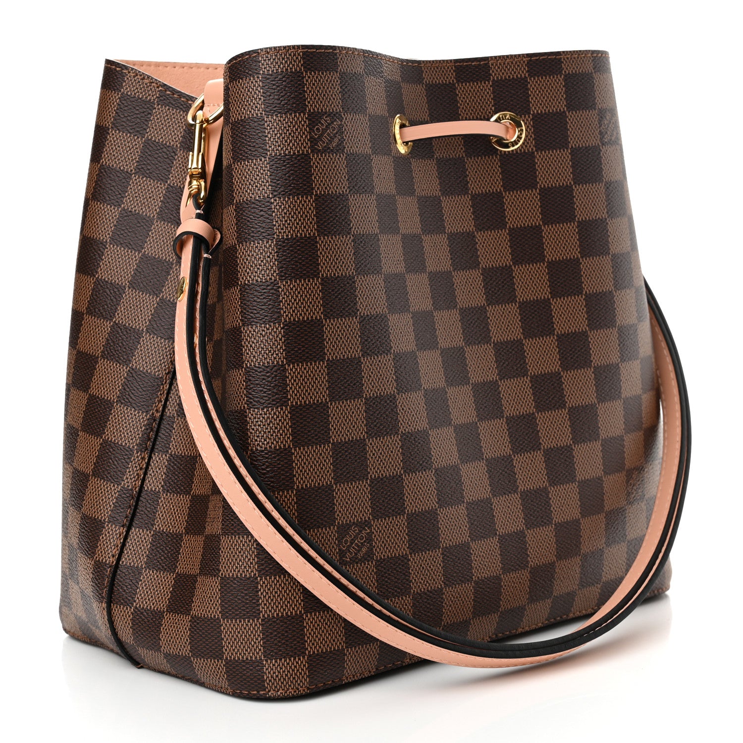 Louis Vuitton Damier Ebene Neonoe MM Venus Pink 3 of 10