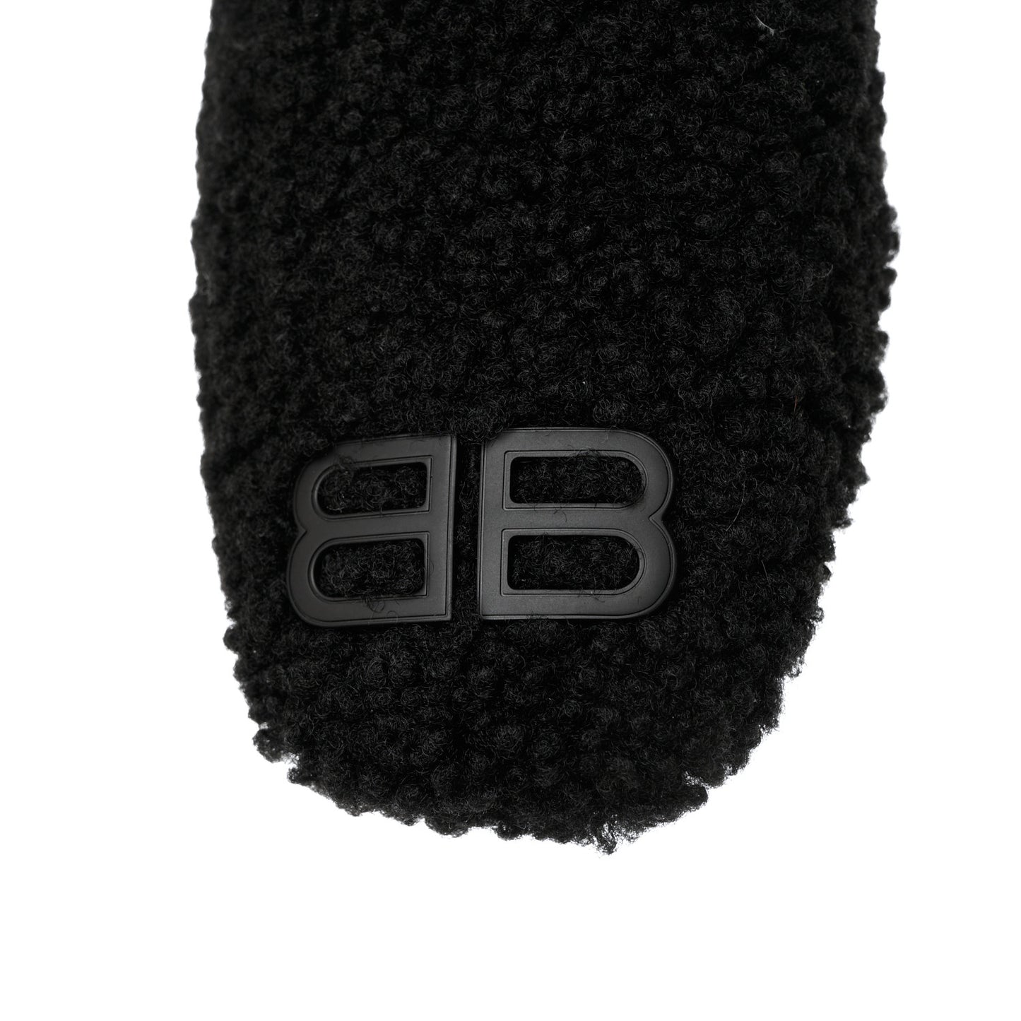 Faux Shearling Cosy BB Mules 37 Black