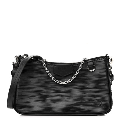 Louis Vuitton Epi Easy Pouch On Strap Black 1 of 7