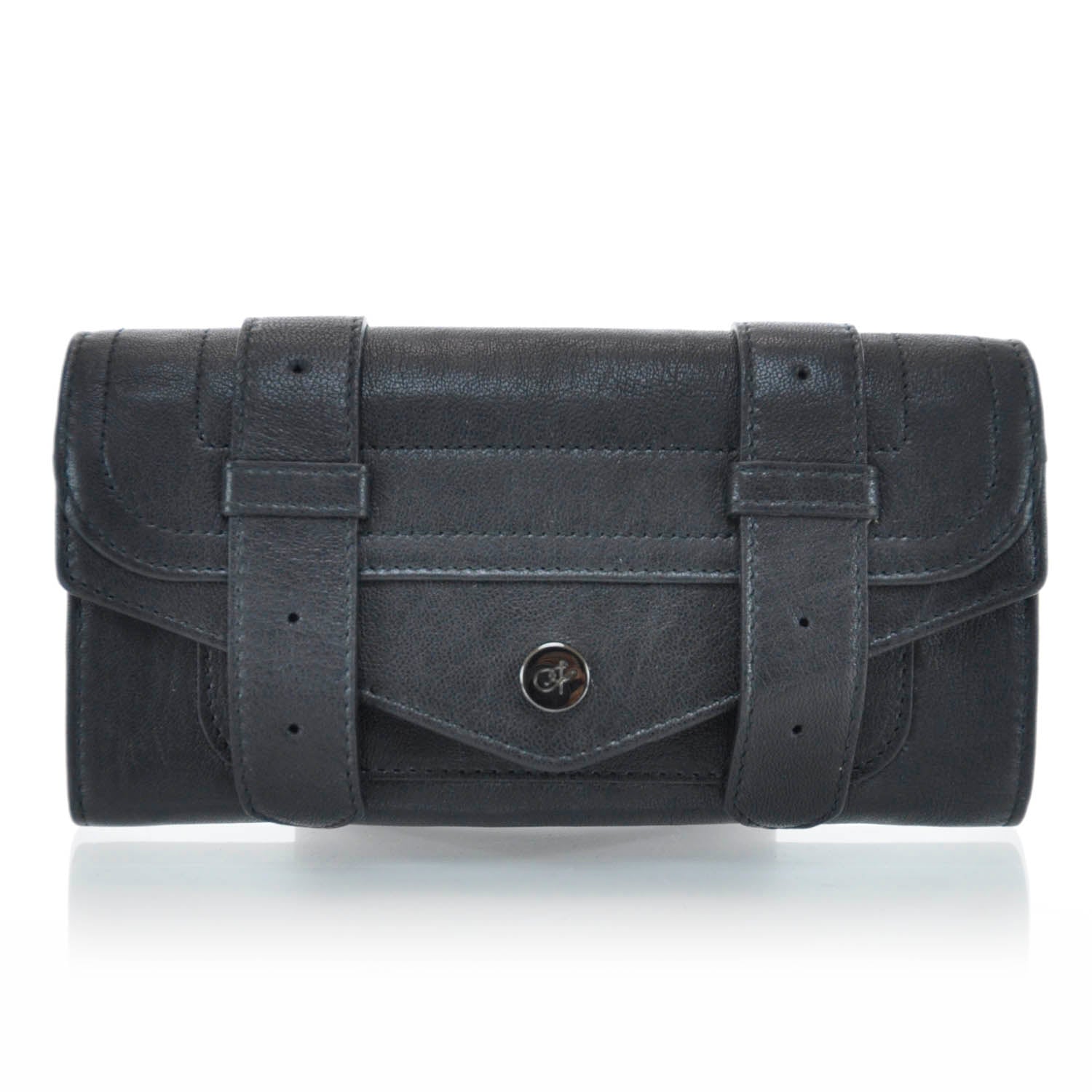 Proenza Schouler Leather PS1 Continental Wallet Black 1 of 6