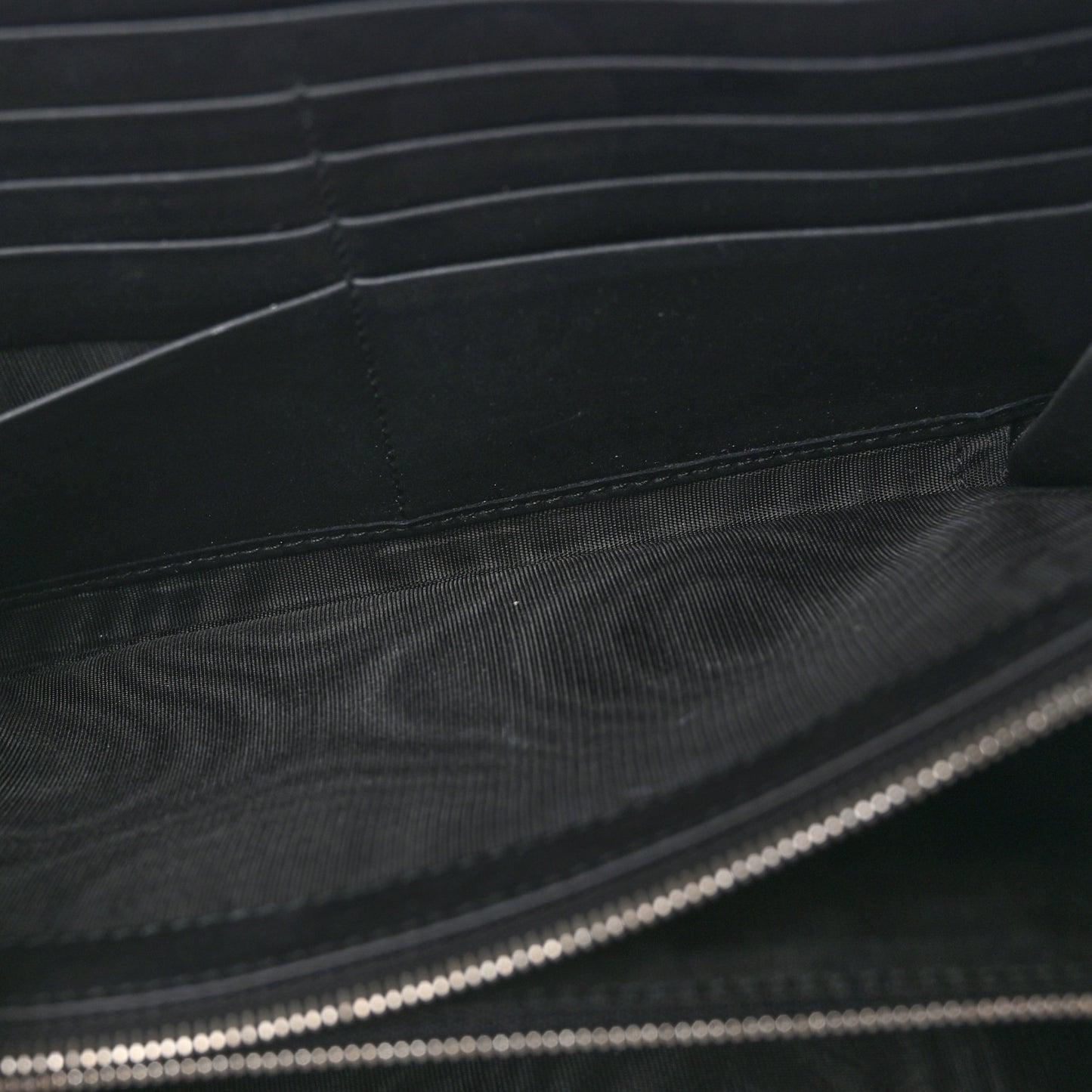 GG Supreme Monogram Mini Dionysus Chain Wallet Black