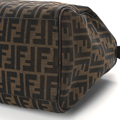 Fendi Zucca Cuoio Lucido Medium Chef Boston Tobacco Moro 8 of 8