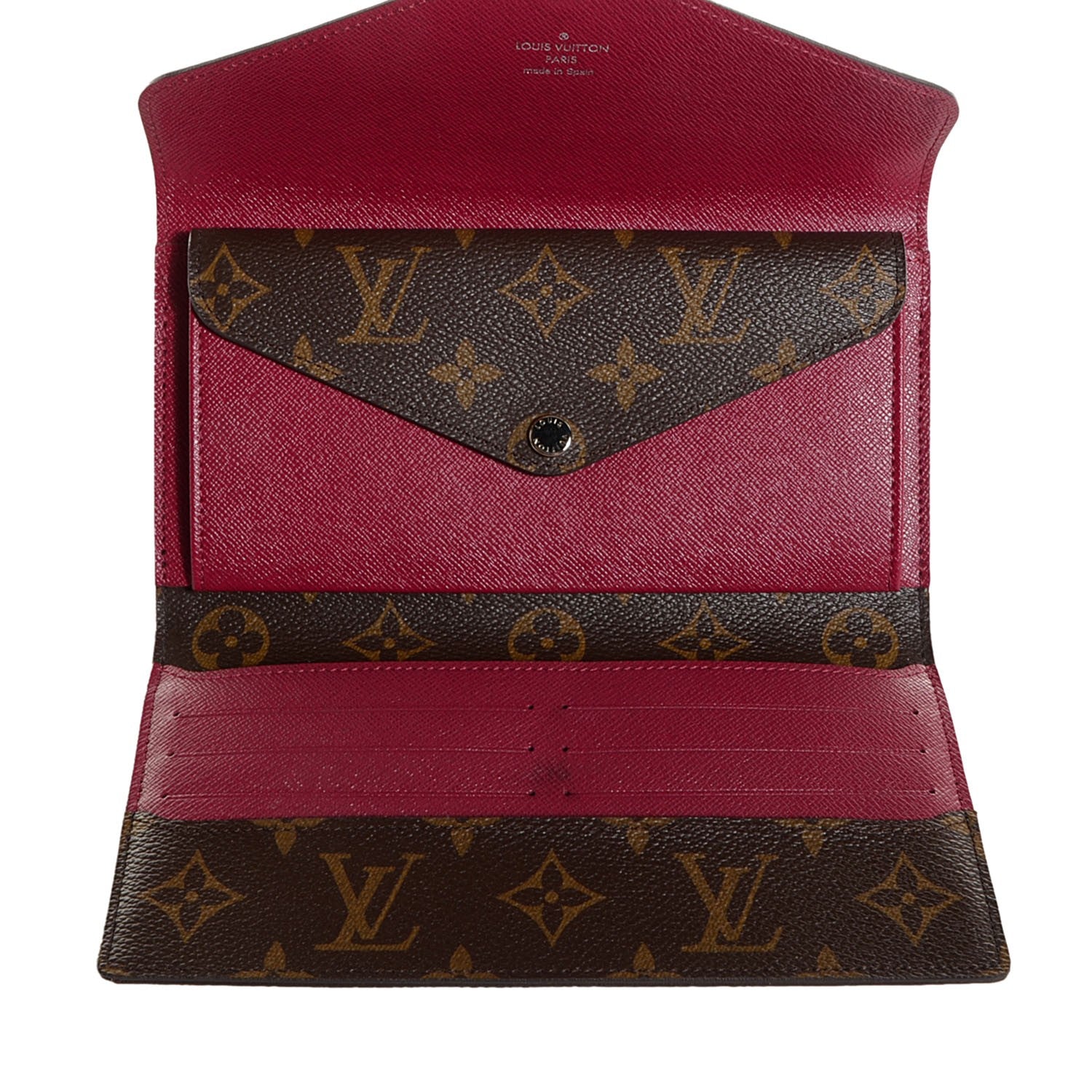 Louis Vuitton Monogram Epi Marie-Lou Long Wallet Fuchsia 5 of 7