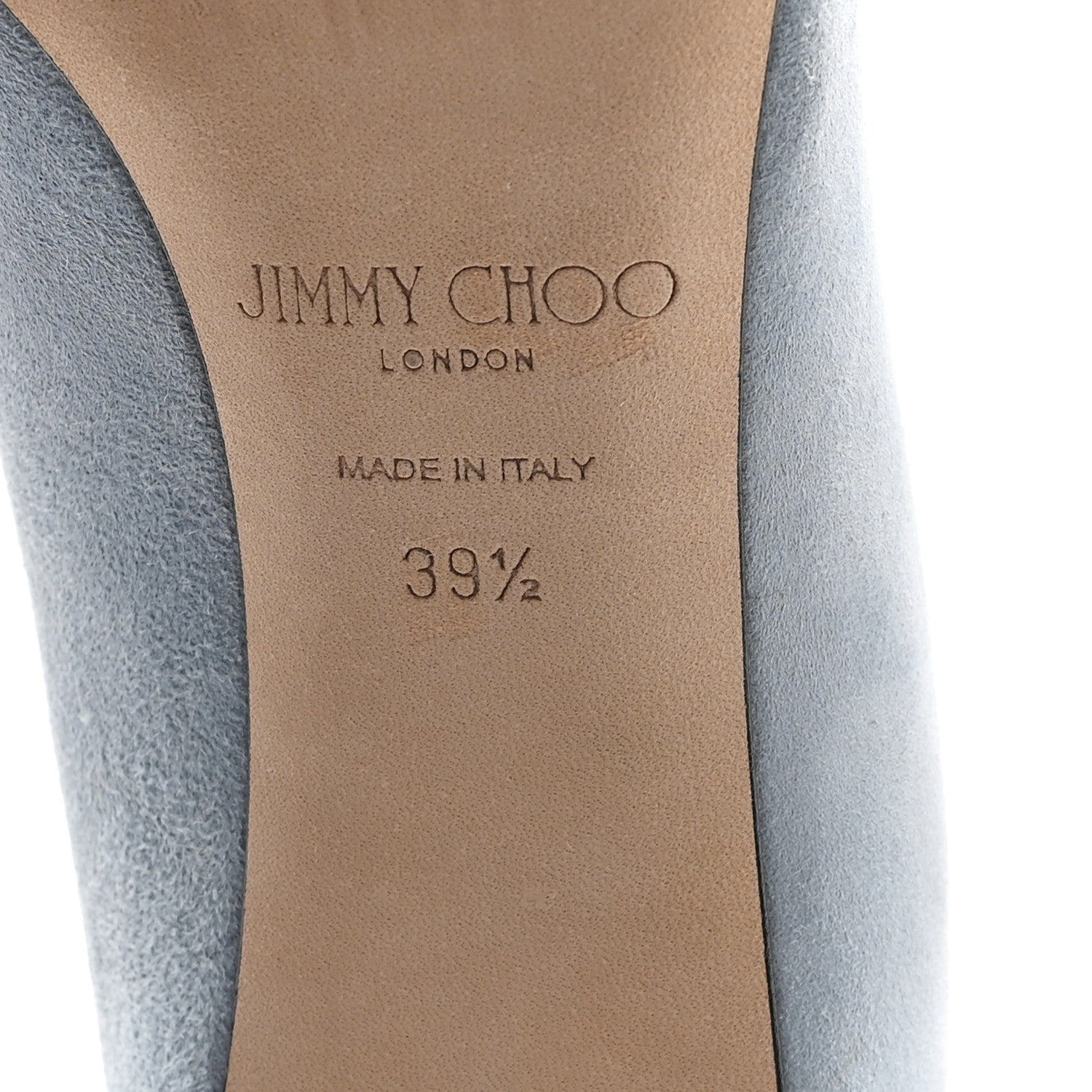 Jimmy Choo Suede Romy Pumps 39.5 Blue 7 of 9