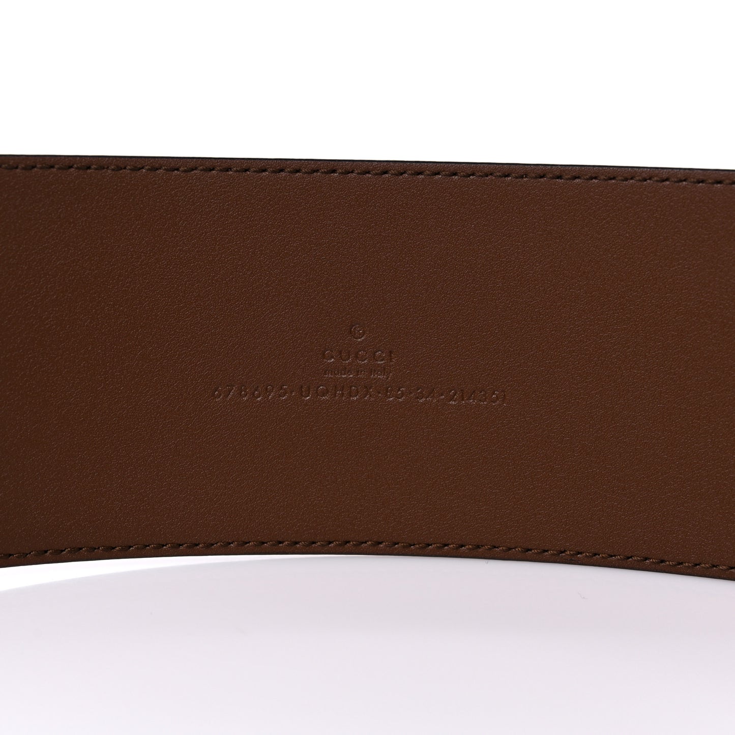 GG Supreme Monogram Equestrian Wide Belt 85 34 Brown Multicolor