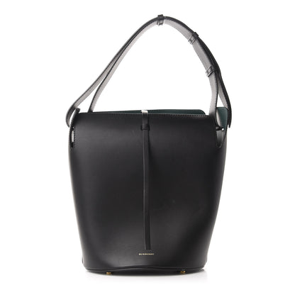 Burberry Supple Calfskin Medium Bucket Black 3 of 11