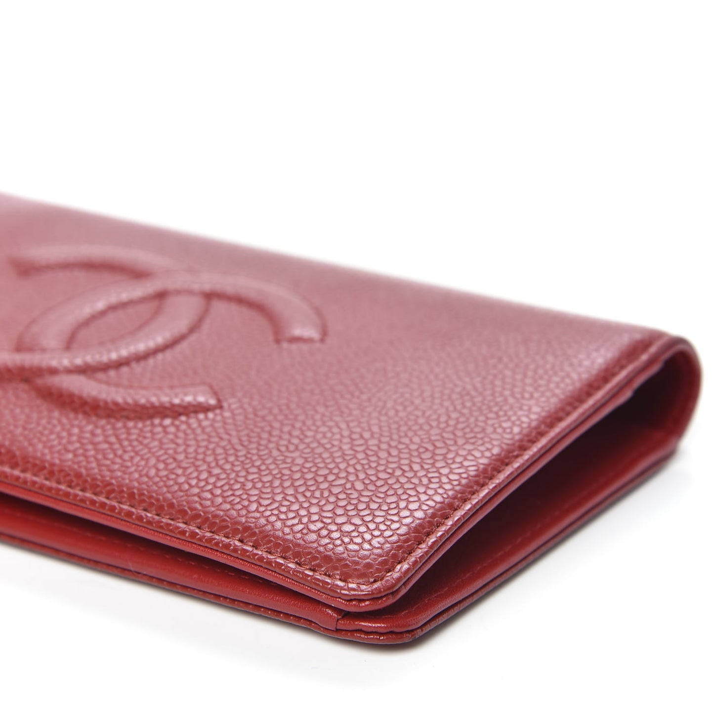 Caviar Timeless CC Yen Wallet Red