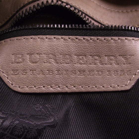 Leather Gathered Large Tote Bag