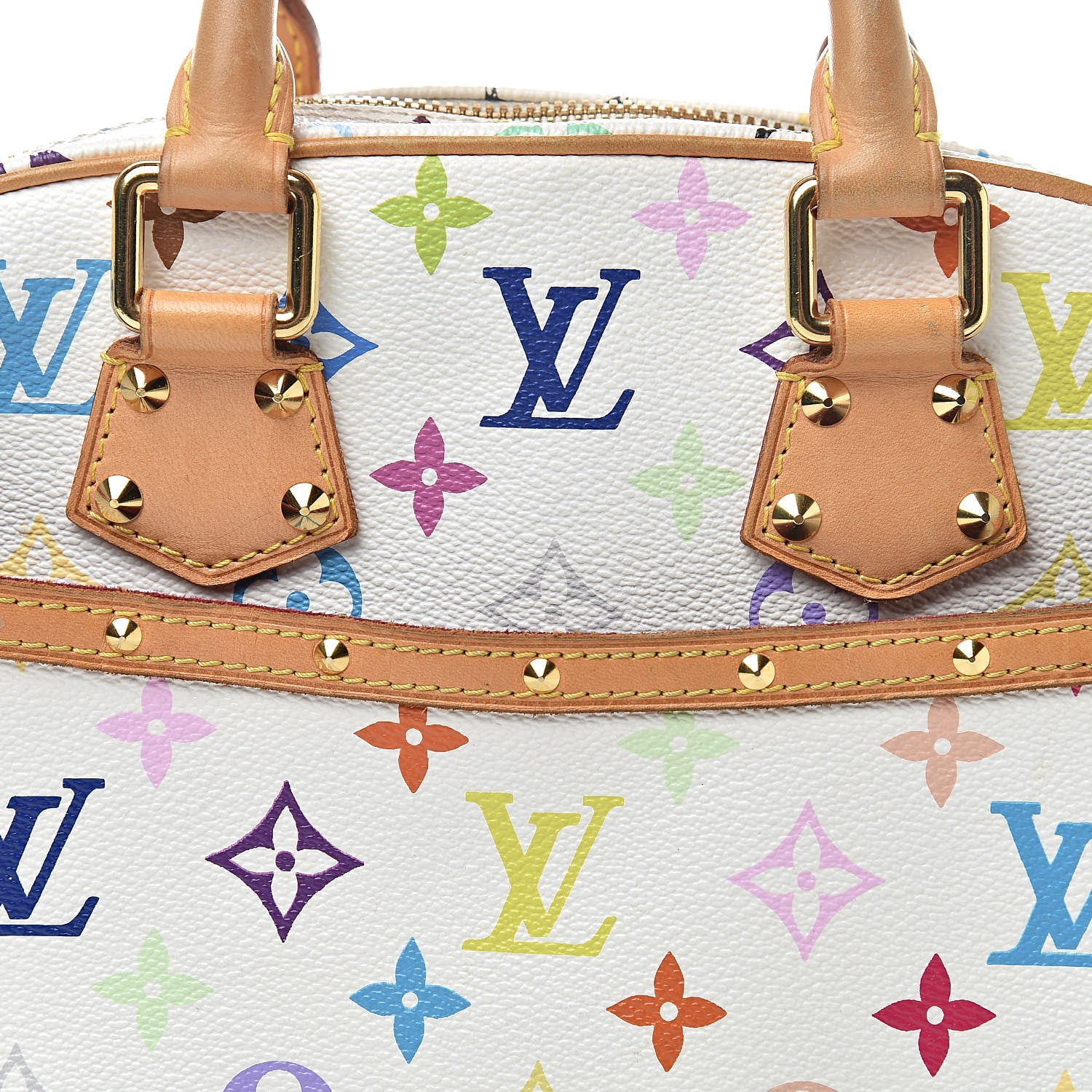 Louis Vuitton Monogram Multicolor Trouville White 8 of 17