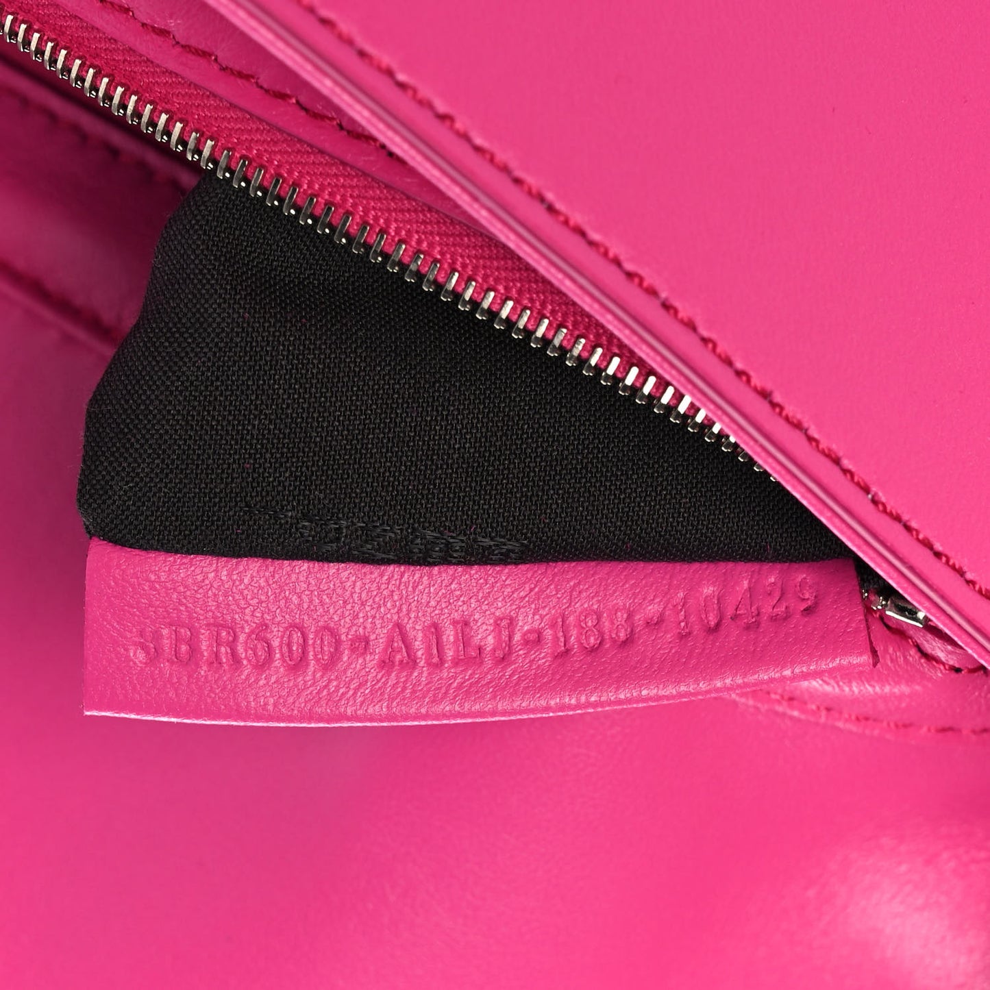 Nappa F is Fendi Fringe Baguette Pink