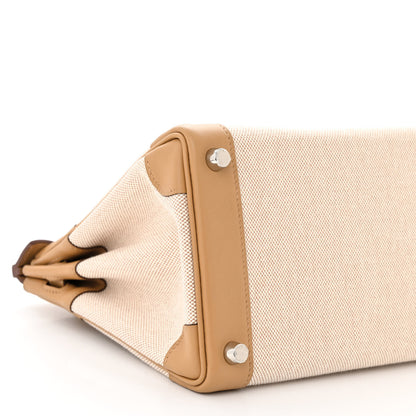 Hermes Toile H Swift Birkin 25 Chai 8 of 9