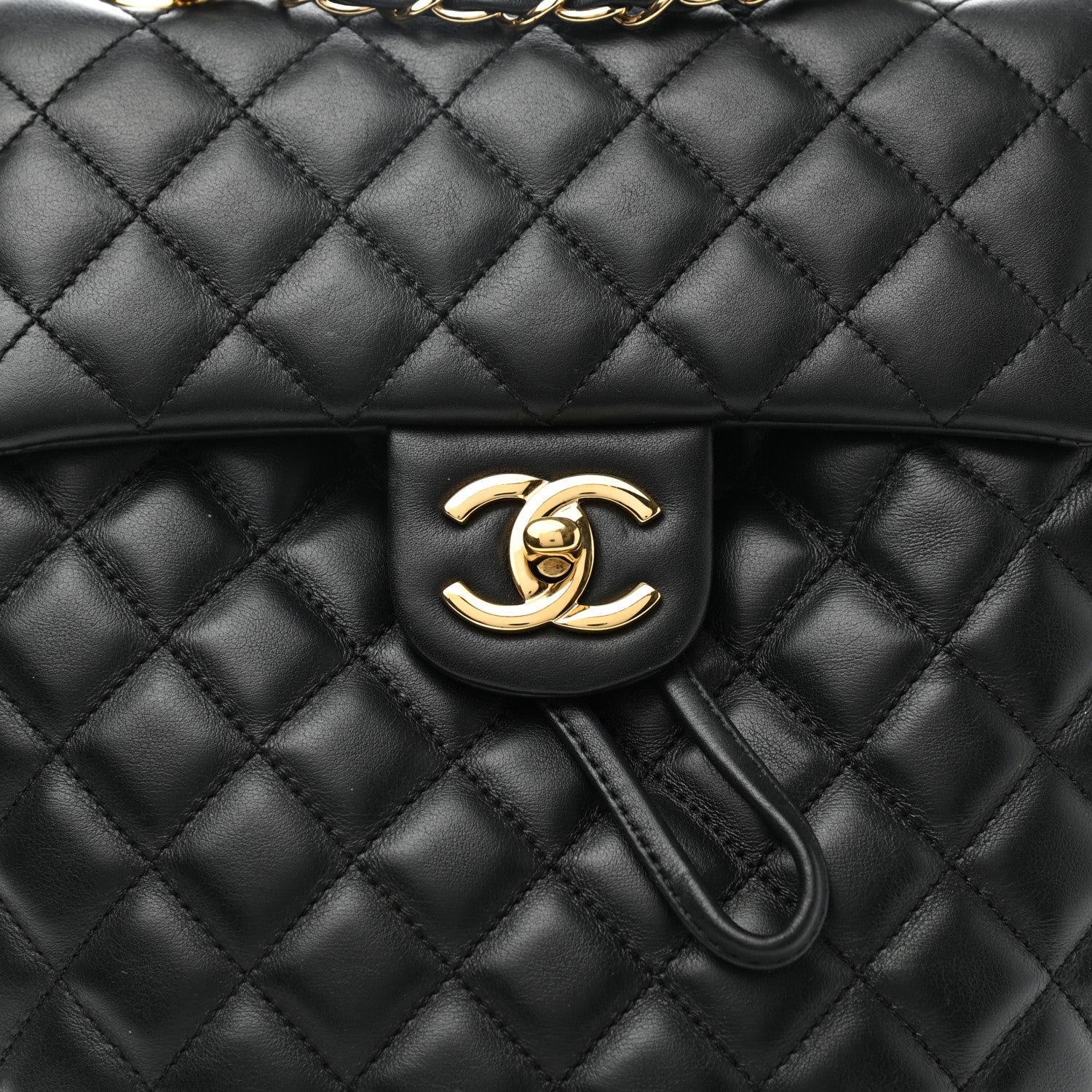 Chanel Lambskin Quilted Small Urban Spirit Backpack Black 8 of 10