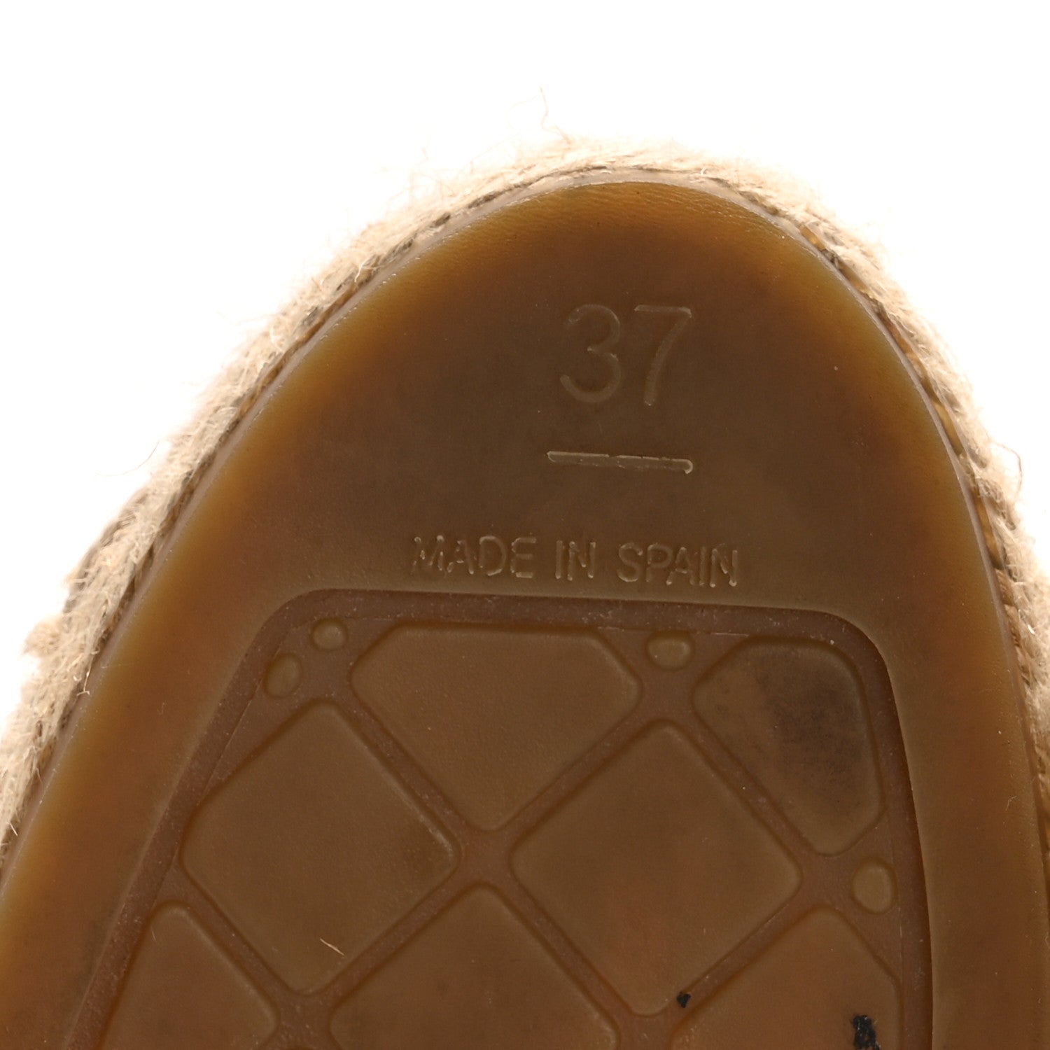 Chanel Lambskin CC Espadrilles 37 Black 7 of 10