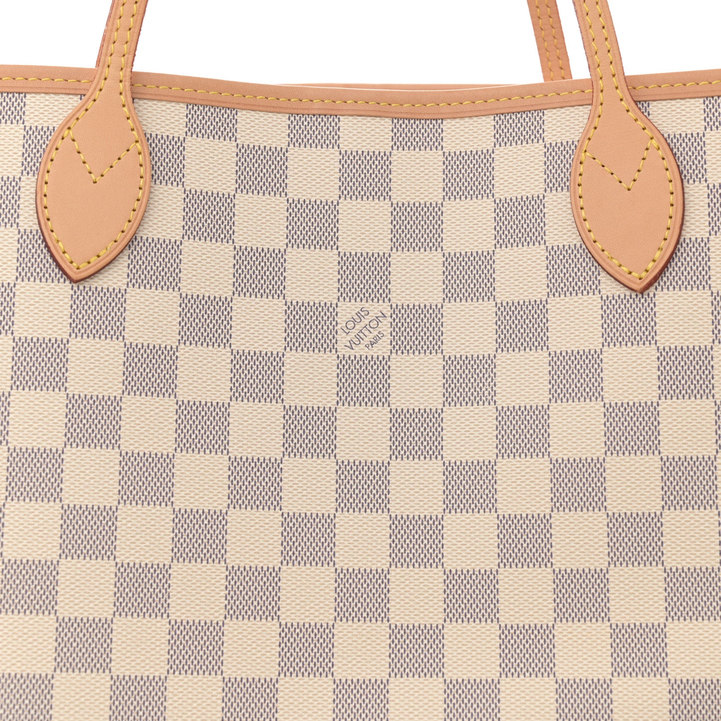Damier Azur Neo Neverfull MM Rose Ballerine