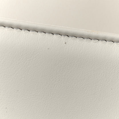Gucci Calfskin Matelasse Small GG Marmont Shoulder Bag White 14 of 17