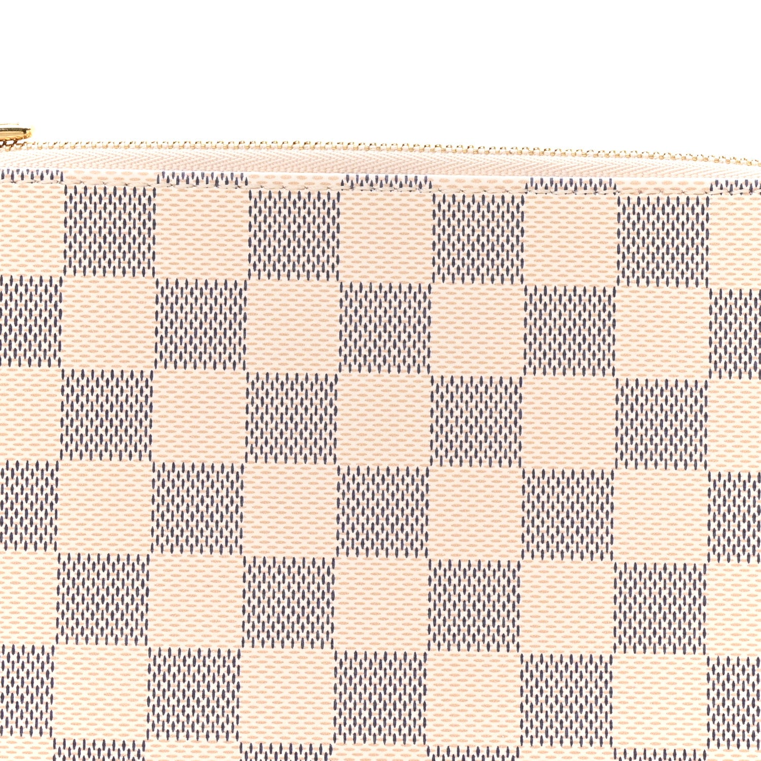 Louis Vuitton Damier Azur Pochette Accessories NM Rose Ballerine 7 of 10