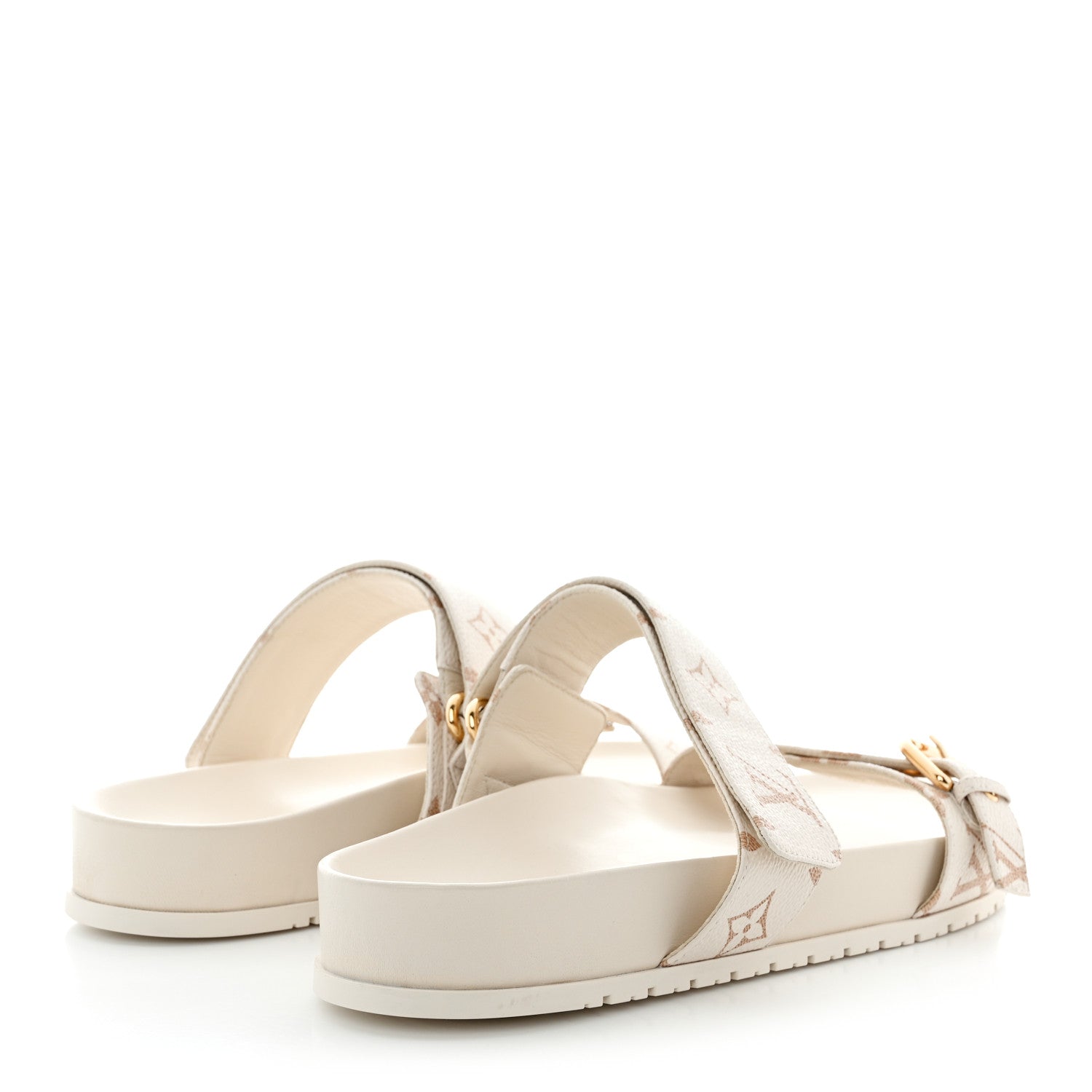 Louis Vuitton Monogram Bom Dia Flat Comfort Mule 42 Beige 4 of 9