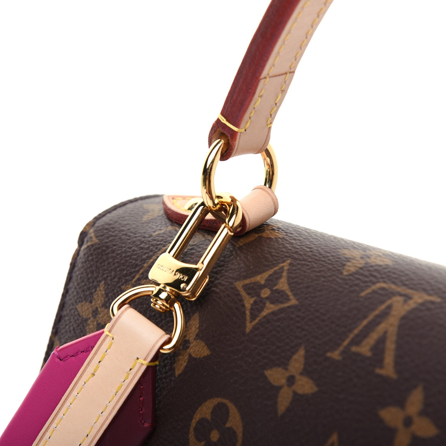 Louis Vuitton Monogram Cluny BB Bordeaux Fuchsia 15 of 18