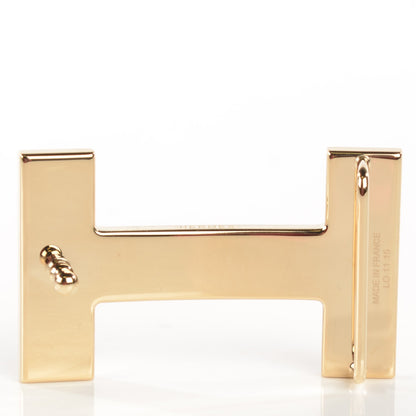 Hermes Quizz H Belt Buckle Gold 3 of 6