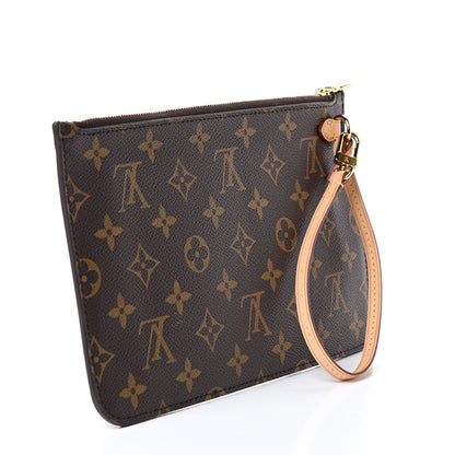Louis Vuitton Monogram Neverfull MM GM Pochette Mimosa 2 of 9