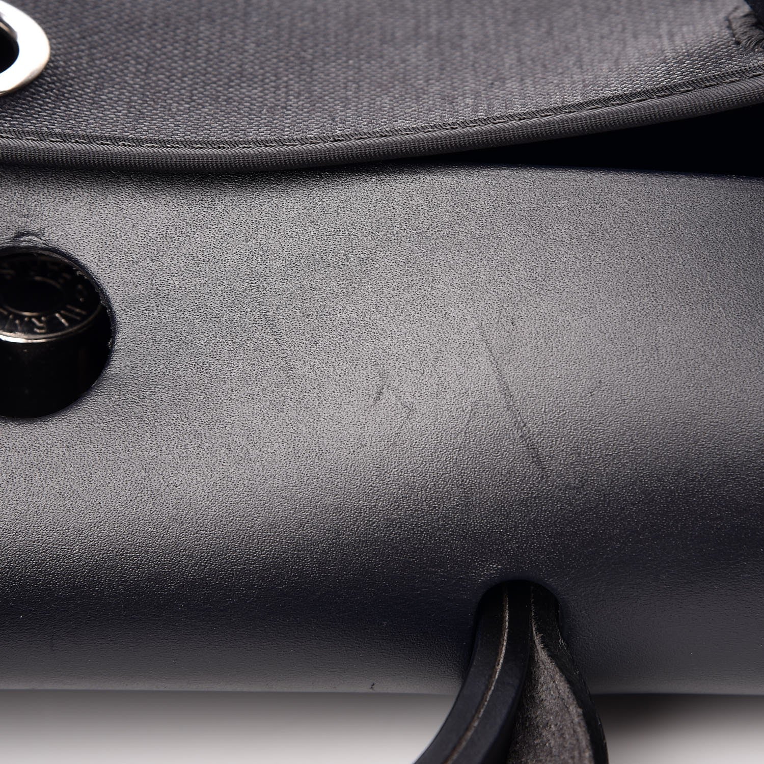 Hermes Toile Barenia Herbag Zip 31 PM Bleu Marine 9 of 15