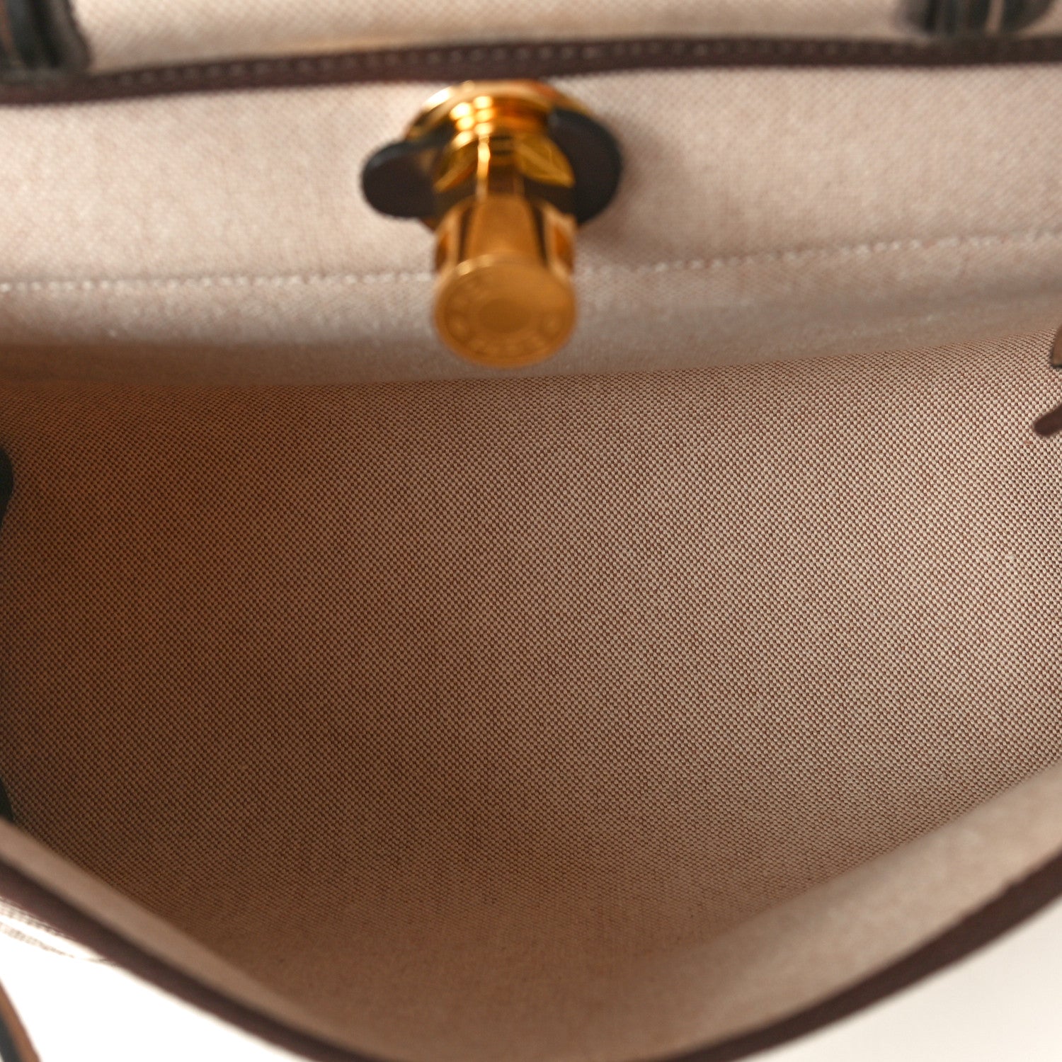 Hermes H Plume Canvas Vache Hunter Circuit 24 Herbag Zip Retourne 31 Ebene Ecru 6 of 11