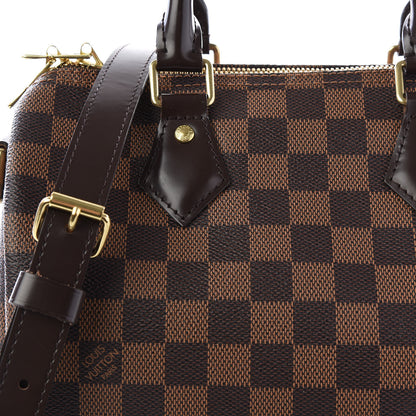 Louis Vuitton Damier Ebene Speedy Bandouliere 25 11 of 11