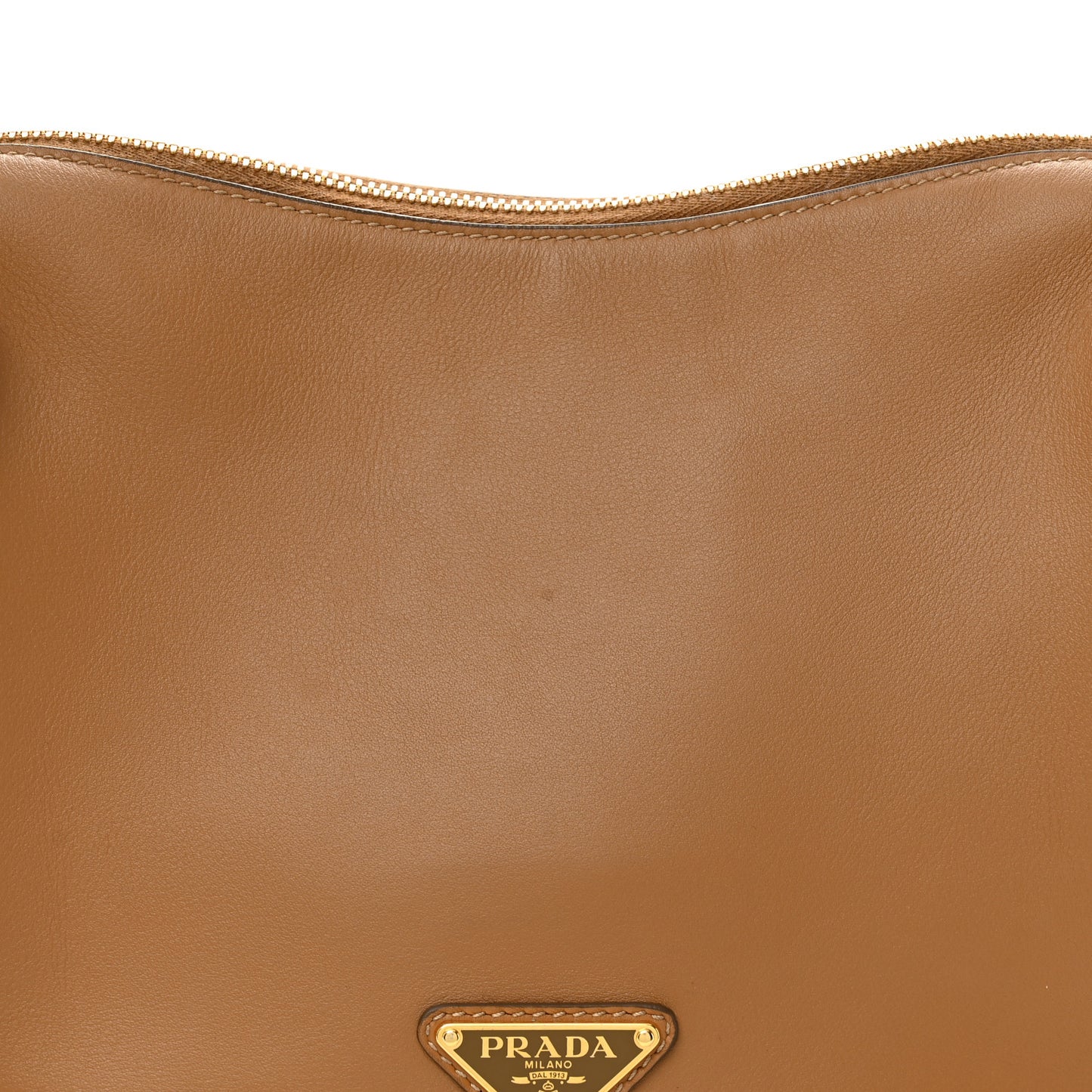 Soft Calfskin Darling Shoulder Bag Caramel