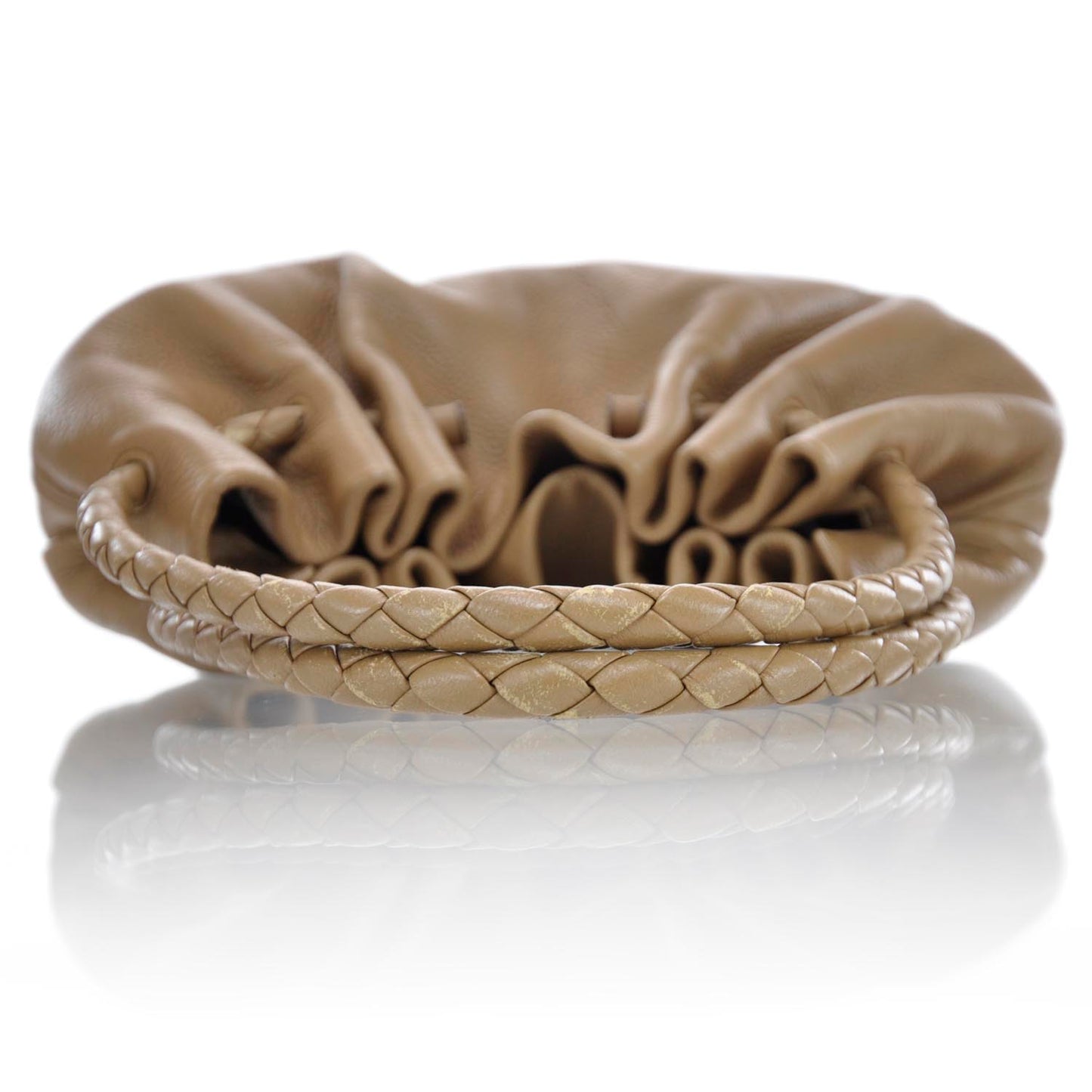 Leather Braided Hobo