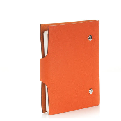 Hermes Togo Ulysse PM Agenda Cover Orange 3 of 7