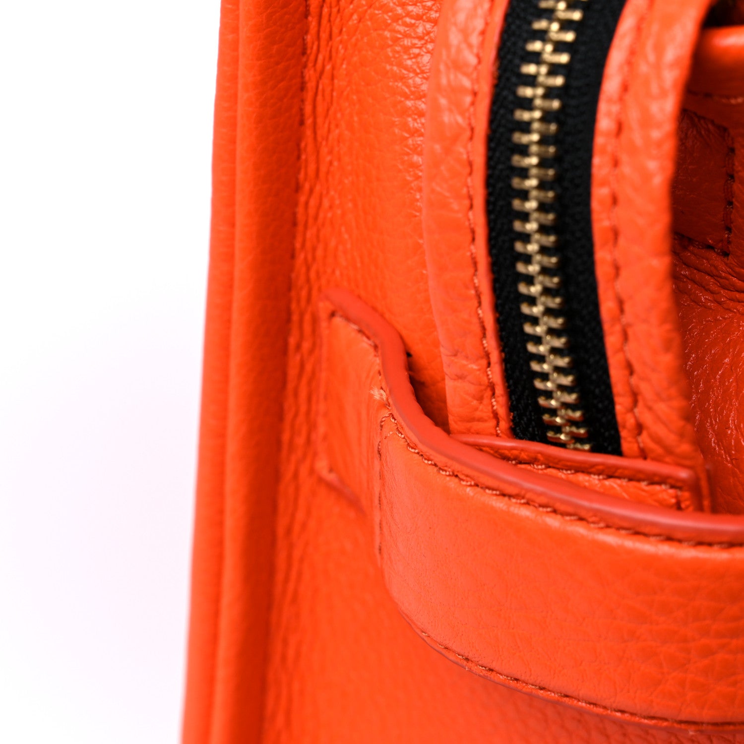 Marc Jacobs Grained Calfskin Small The Tote Bag Dragon Fire 14 of 15