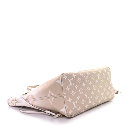 Louis Vuitton Monogram Giant Spring In The City Neverfull MM Sunset Kaki 4 of 10
