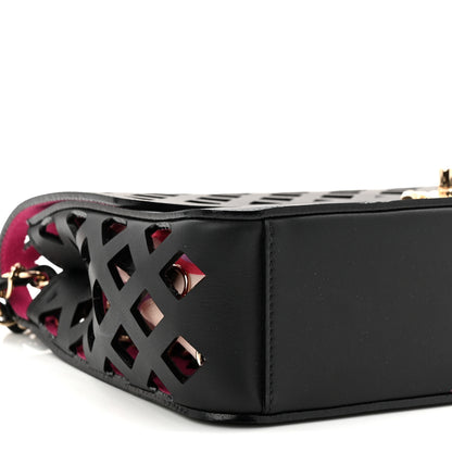 Chanel Lambskin Sea Through Flap Black Multicolor 10 of 11