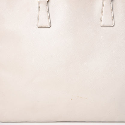 Prada Saffiano Large Galleria Double Zip Tote Talco 18 of 23