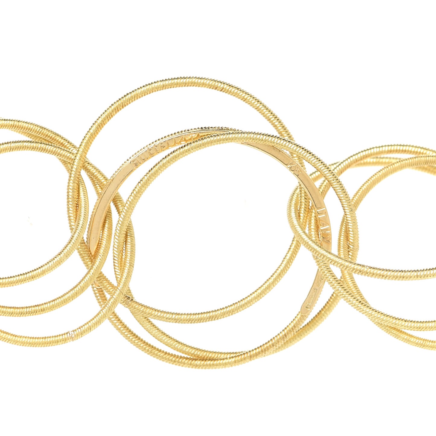 18K Yellow Gold Hawaii Sautoir Necklace