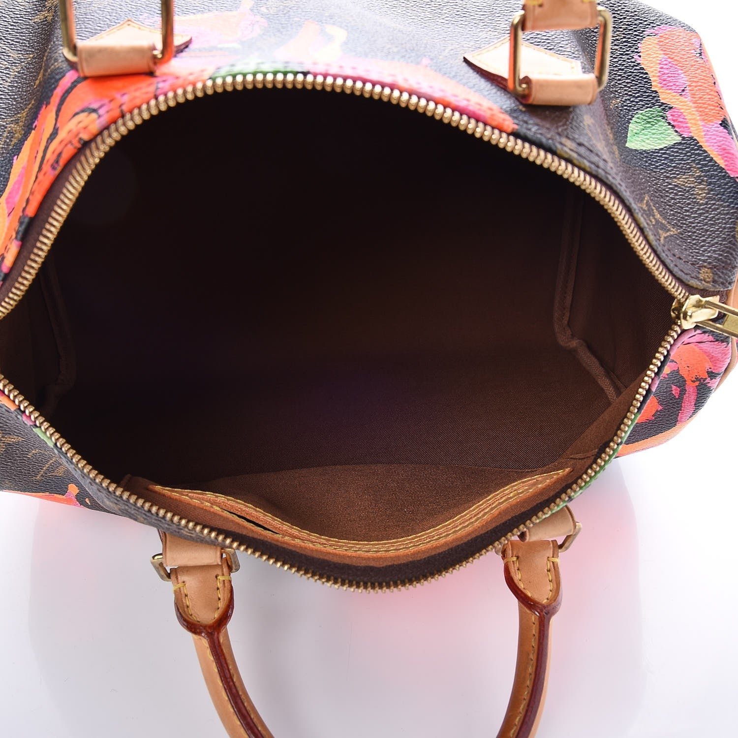 Louis Vuitton Monogram Roses Speedy 30 5 of 7