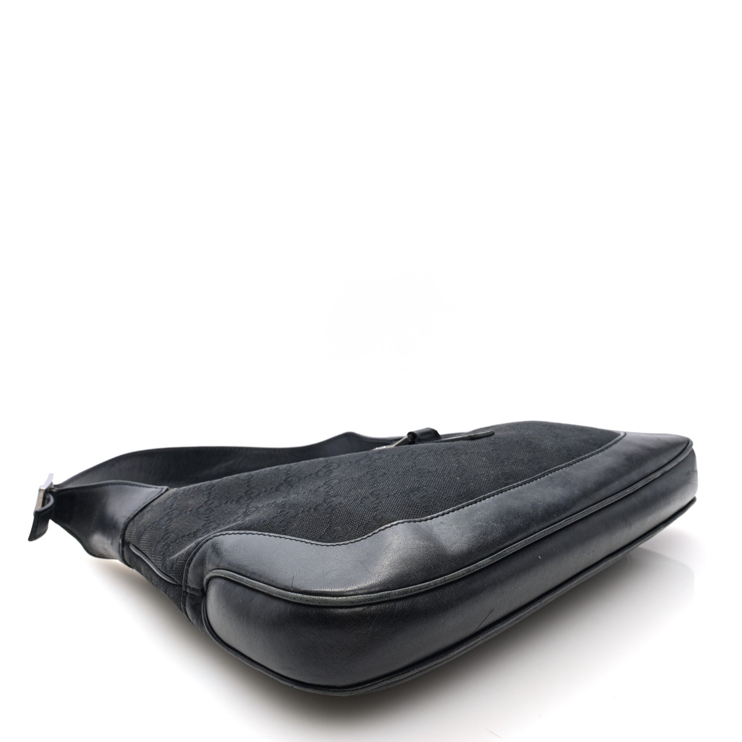 Gucci Monogram Small Jackie O Hobo Black 4 of 10