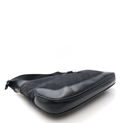 Gucci Monogram Small Jackie O Hobo Black 4 of 10