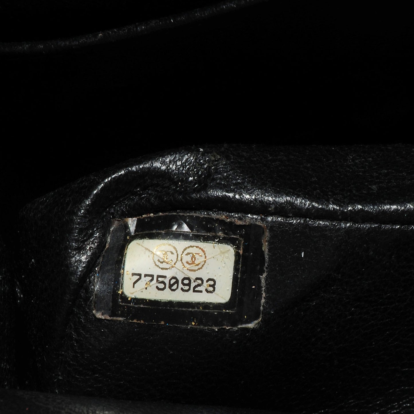 Caviar Quilted Small Double Flap Black